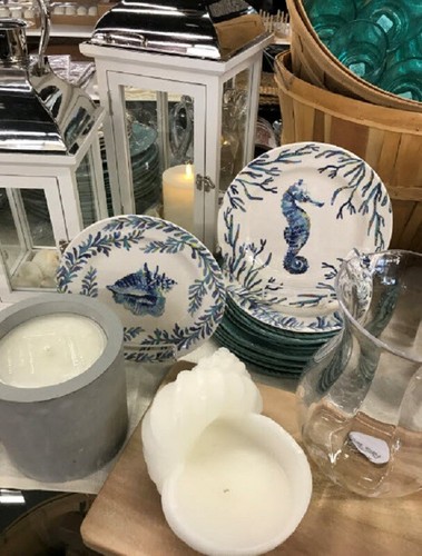 Pottery barn bermuda plates - bermuda,
